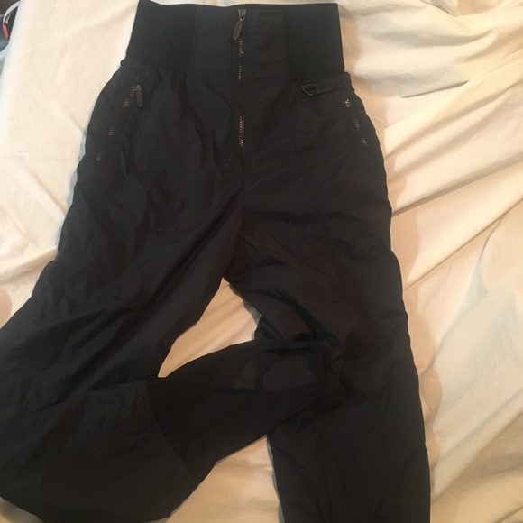 high waisted snow pants